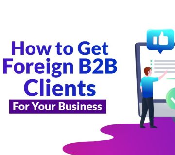 How to get foreign clients