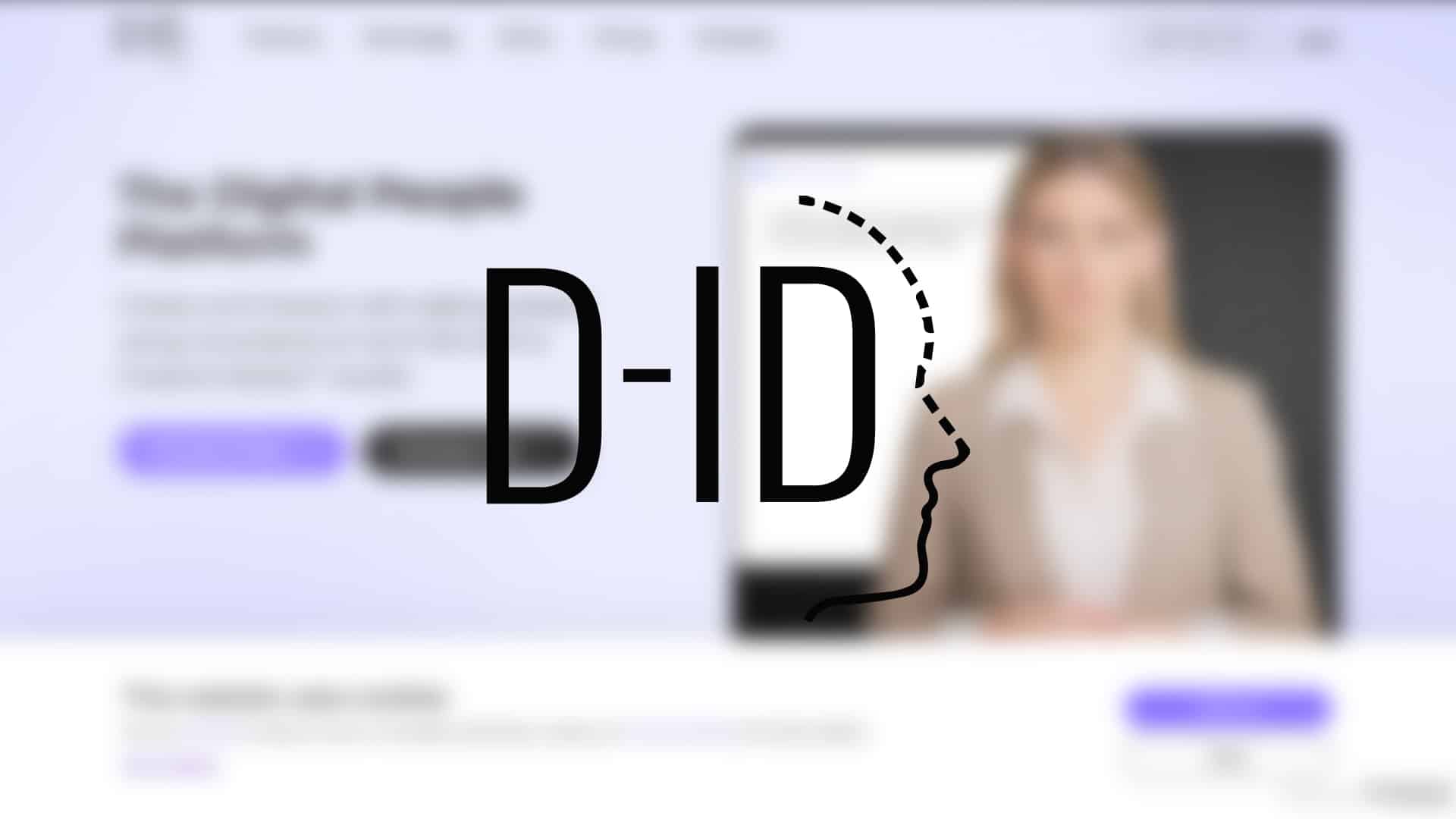 D-ID for Audio/Video Content Creation
