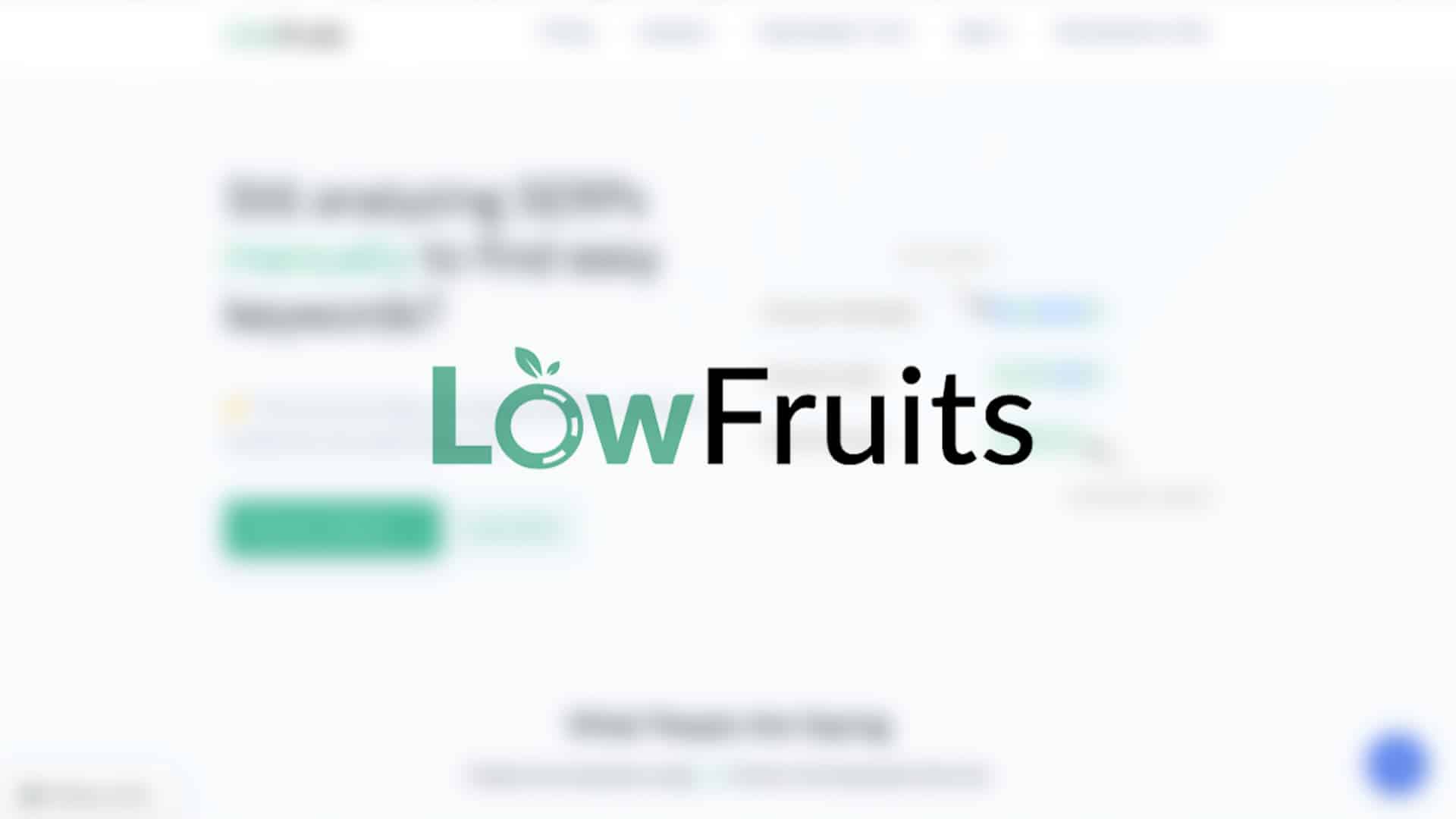 Lowfruits for SEO and Competitive Analysis