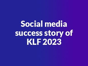 social media success story of KLF 2023