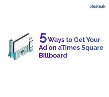 How to Do Times Square Billboards advertising from India