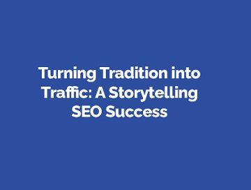 Locally Relevant Storytelling SEO Blogs 