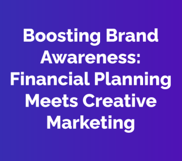 Brand Awareness and Engagement for a finance service brand