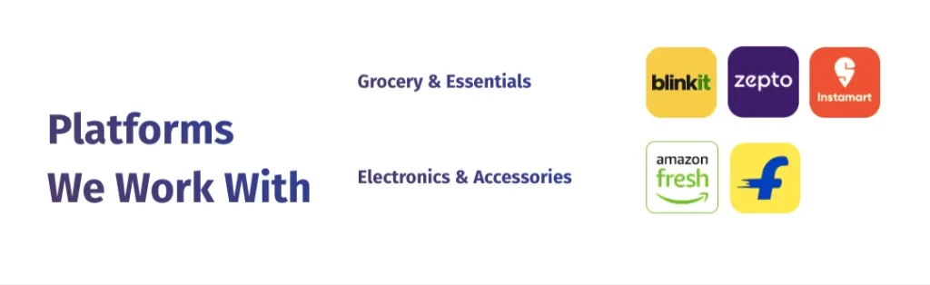 Quick Commerce platforms Blusteak Agency Work with