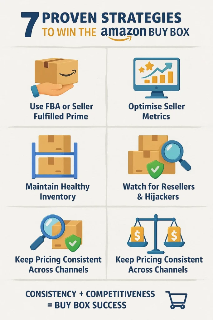 How to Win the Buy Box on Amazon: Ultimate Playbook for New Sellers 