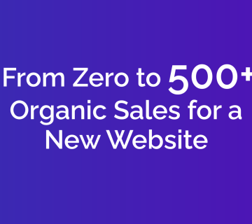 From Zero to 500+ Organic Sales with a New Website in Qatar through Blusteak's intent based E-commerce SEO