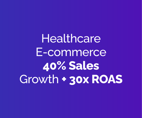 How Blusteak Achieved 30x ROAS in Healthcare E-commerce Store in GCC